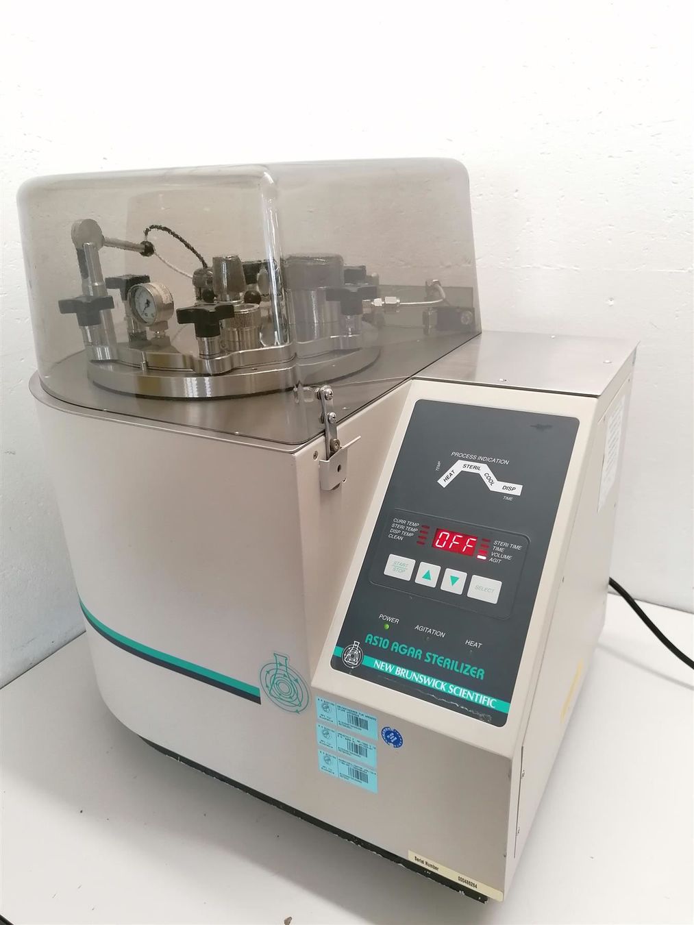 Baby-Mahlzeiten: Brunswick AS 10 AGAR STERILIZER Autoclav – Gebraucht aus Niederdorf von LeptonAG_Labor 3