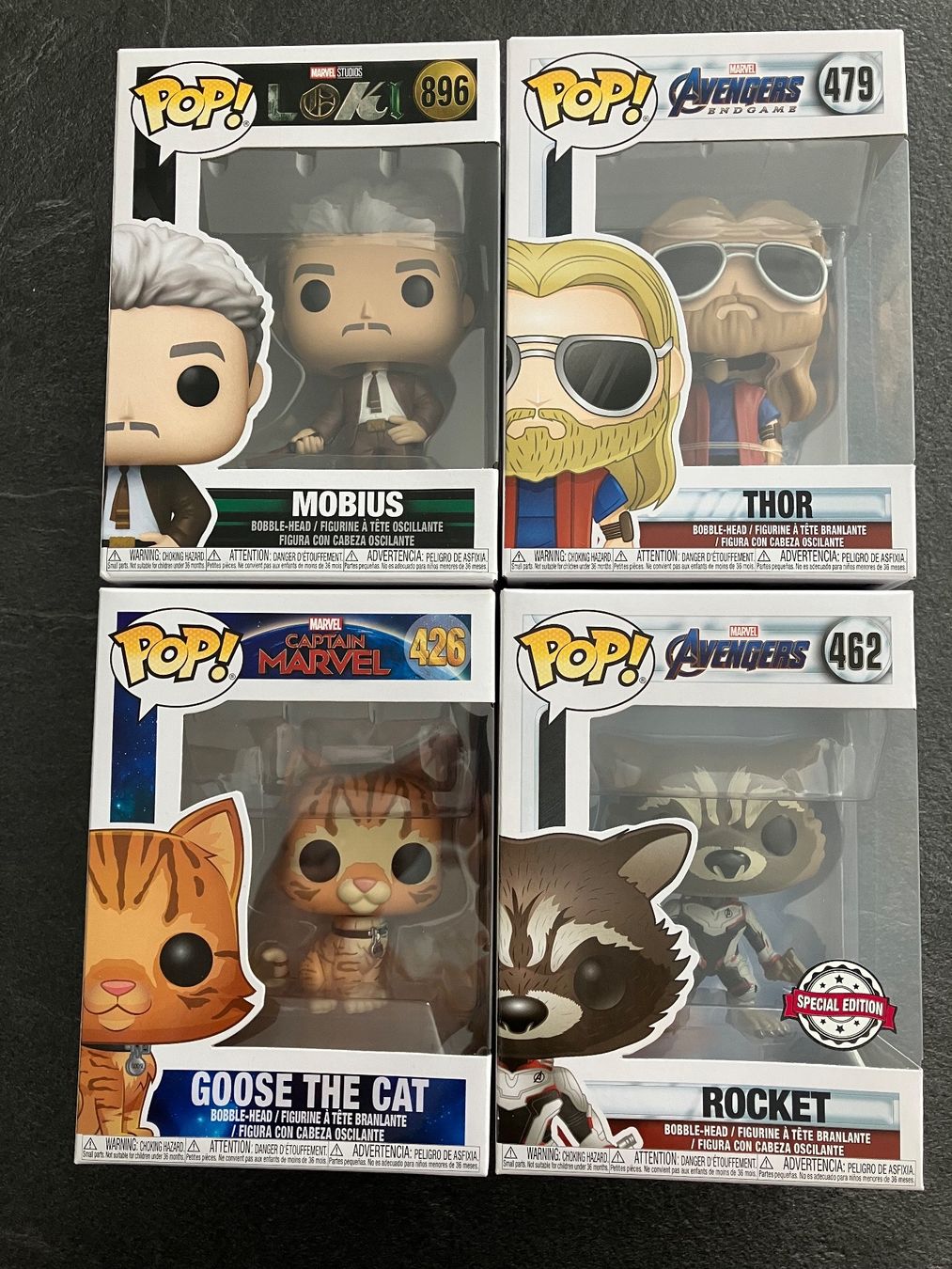 Funko Statuette: Lot Funko pop Marvel – Nuovo e nell'imballaggio originale da Daillon venduto da Camus82