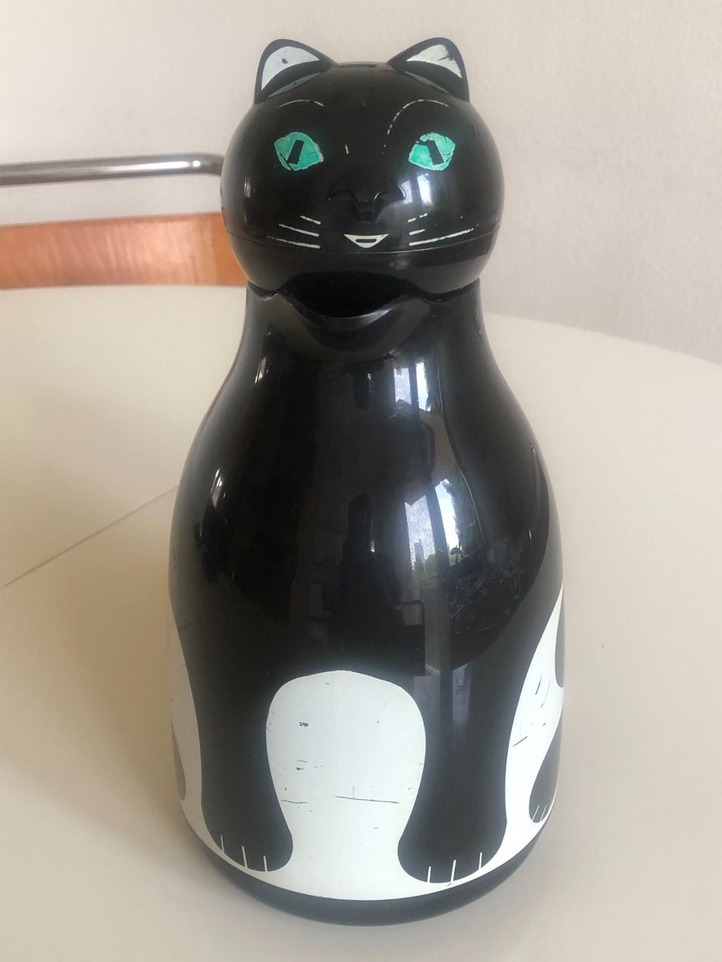 Teiere: Thermoskrug Hellos  Katze – Usato da Bassersdorf venduto da sammelfloh