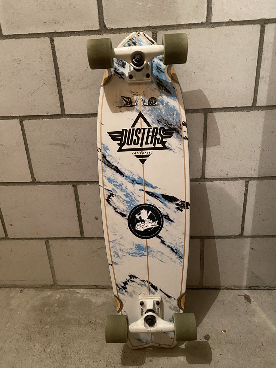 Skateboards: Dusters Skateboard und Sector 9 Slidehandschuhe Set – Usato da Rizenbach venduto da flavia.p