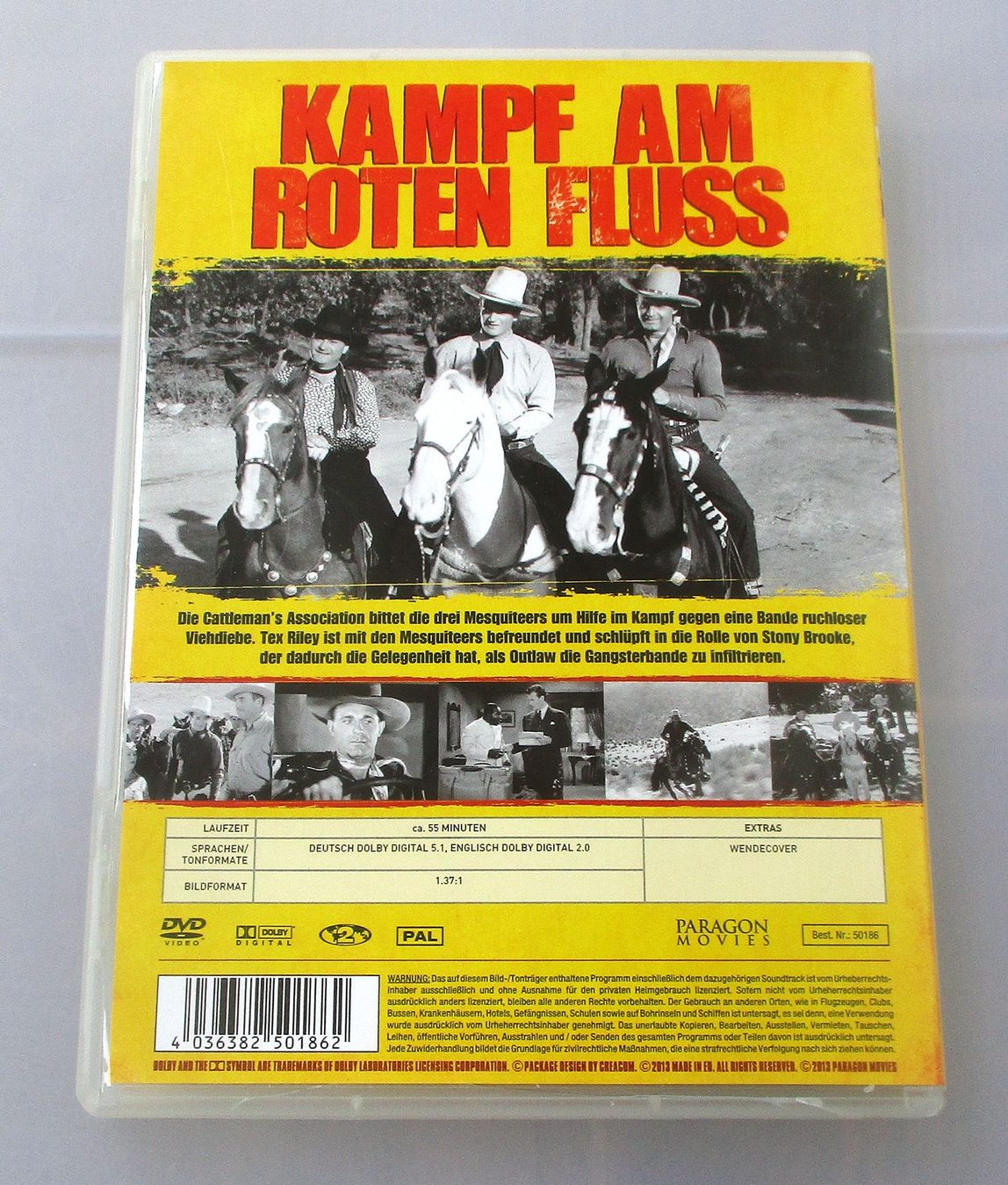 Tous les DVDs: KAMPF AM ROTEN FLUSS - John Wayne – D'occasion à Wattwil par Muriel10 1