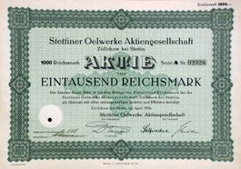 Stettiner Oelwerke AG, Züllchow - 1936