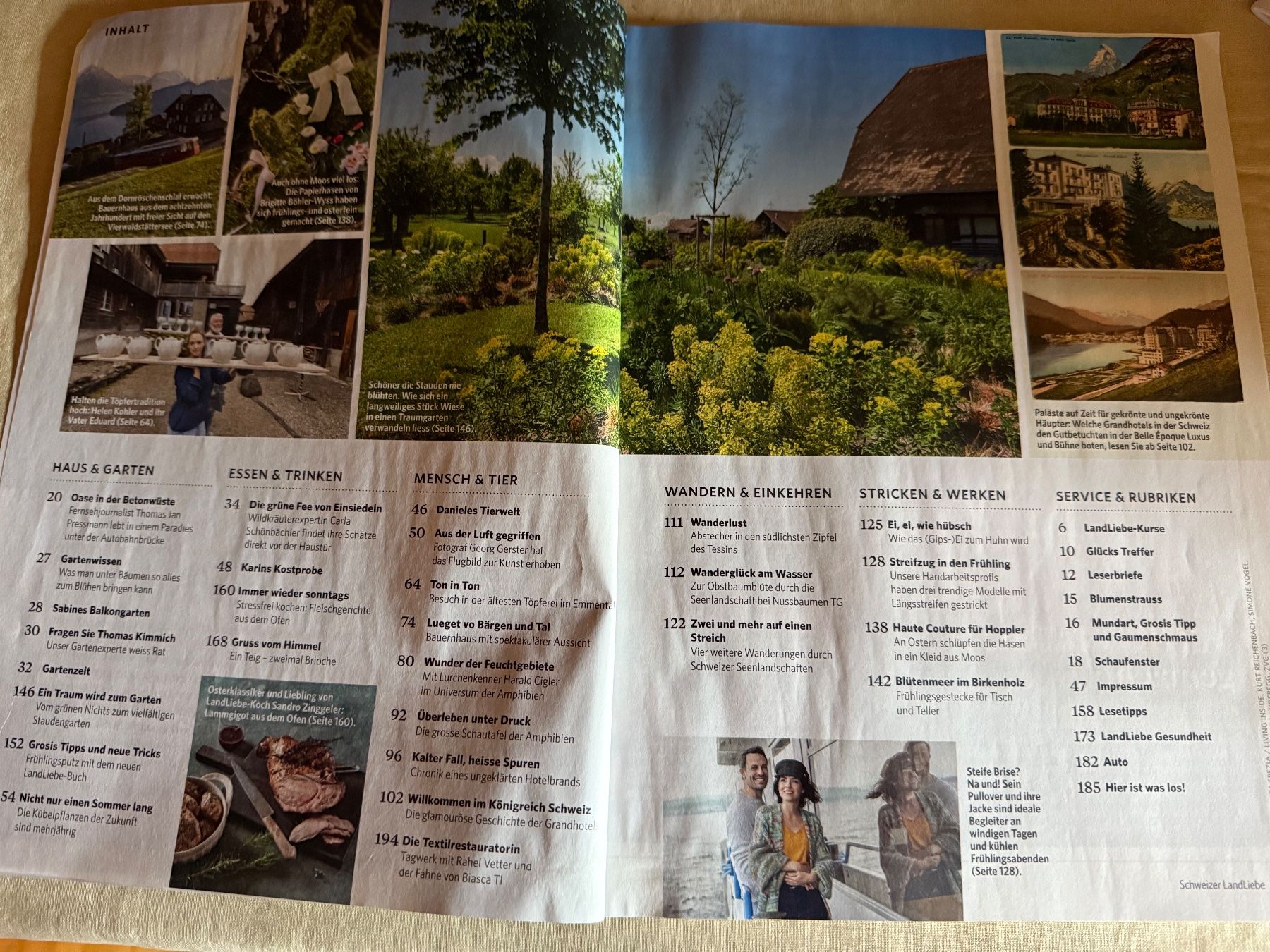 Revues & Magazines: Schweizer Landliebe Nr 2 Frühling 2025 – D'occasion à Zürich par ch3906 1