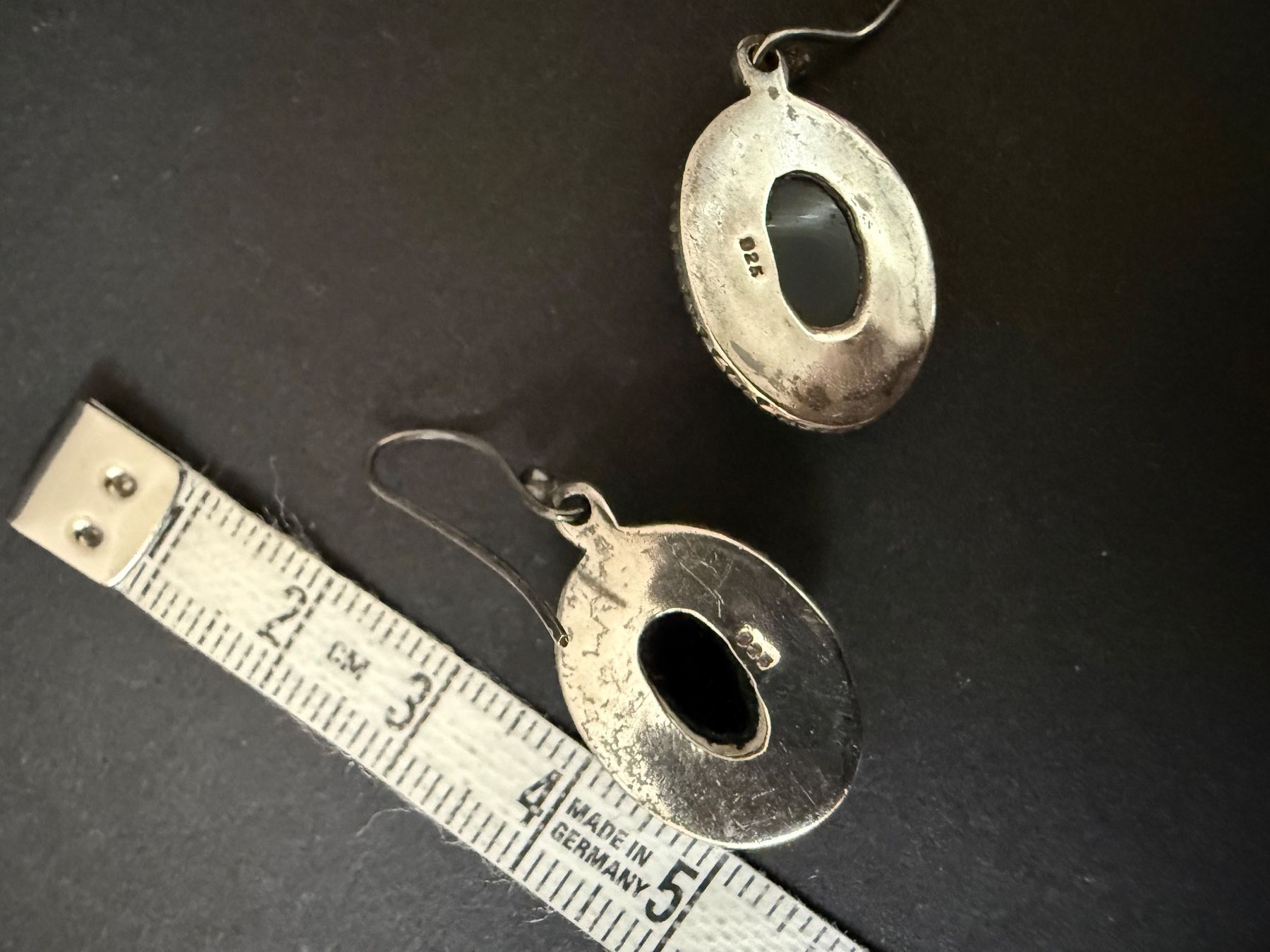 Boucles d'oreille: Silber Ohrringe mit Onyx 925 – D'occasion à Spiegel b. Bern par Rogger72 3