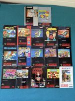 17 Spielanleitungen für Supernintendo