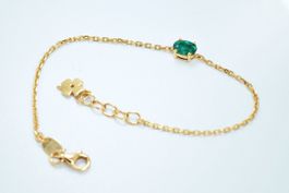 Armband Smaragd