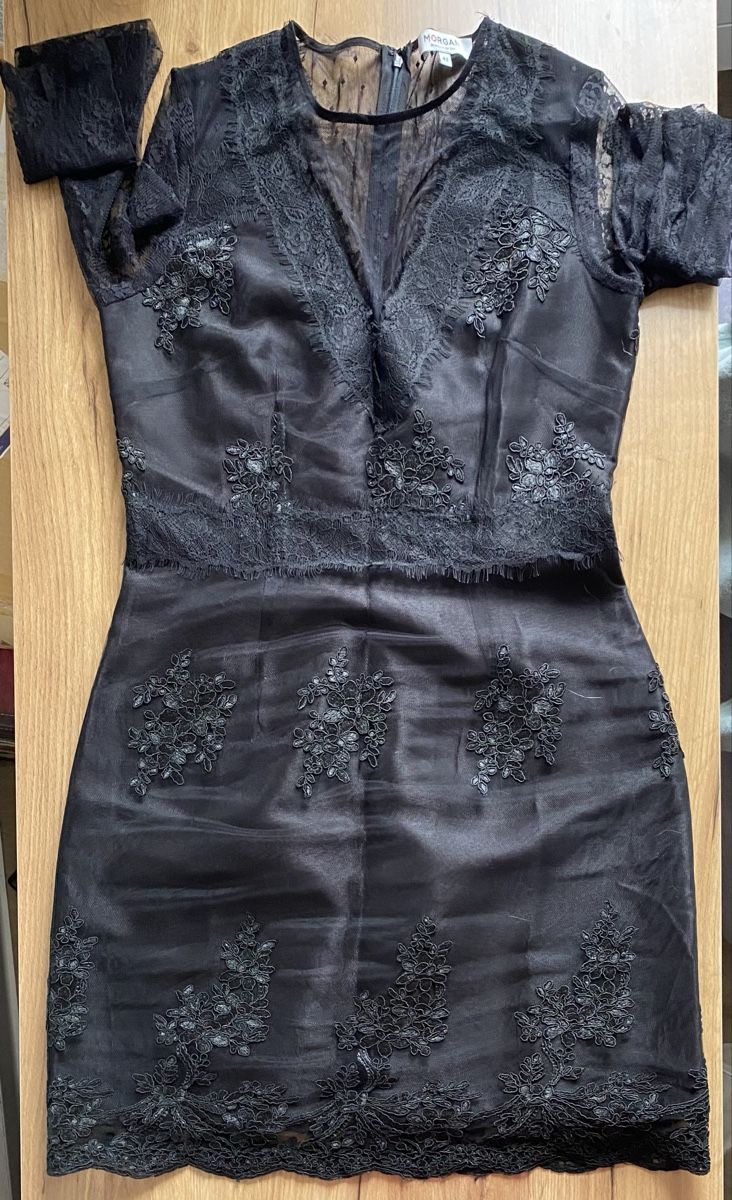 Morgan Vestiti: Robe noire dentelle Morgan – Nuovo (secondo la descrizione) da Chézard-St-Martin venduto da monster2525 4