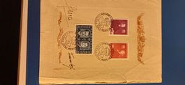 Zeitdokument 1943 Liechtenstein ORIGINALUNTERSCHRIFTEN