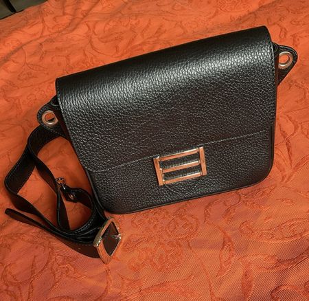 Handtasche Echtleder, No Brand Italien