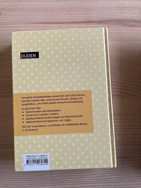 Libri: Baby Vornamen – Usato da Riehen venduto da Amapolita 1