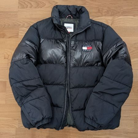 Tommy Jeans Daunenjacke Schwarz Gr. S 