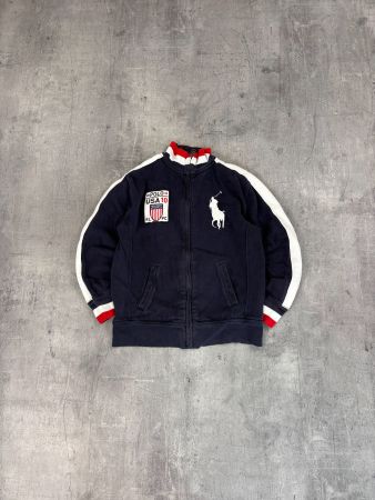 Vintage Ralph Lauren Big Pony USA Zipper (XS)