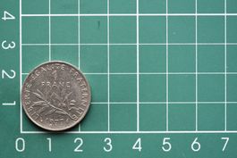 währung francaise 1 franc 1977