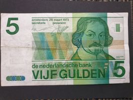 Hollande 1973 5 gulden