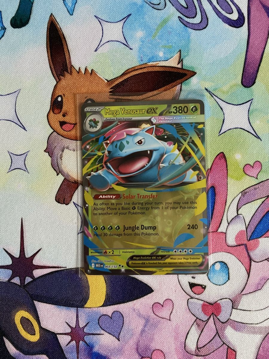 Pokémon Carte collezionabili: Pokemon Mega Venusaur ex 003/132 MEG – Usato da Grindelwald venduto da TSG-G-Town