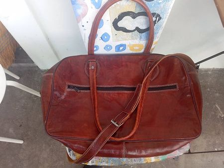 Leder Reisetasche, Marokko