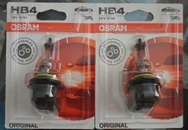 2 x HB4 12V/51W Halogen Scheinwerfer Fabrikneu in OVP