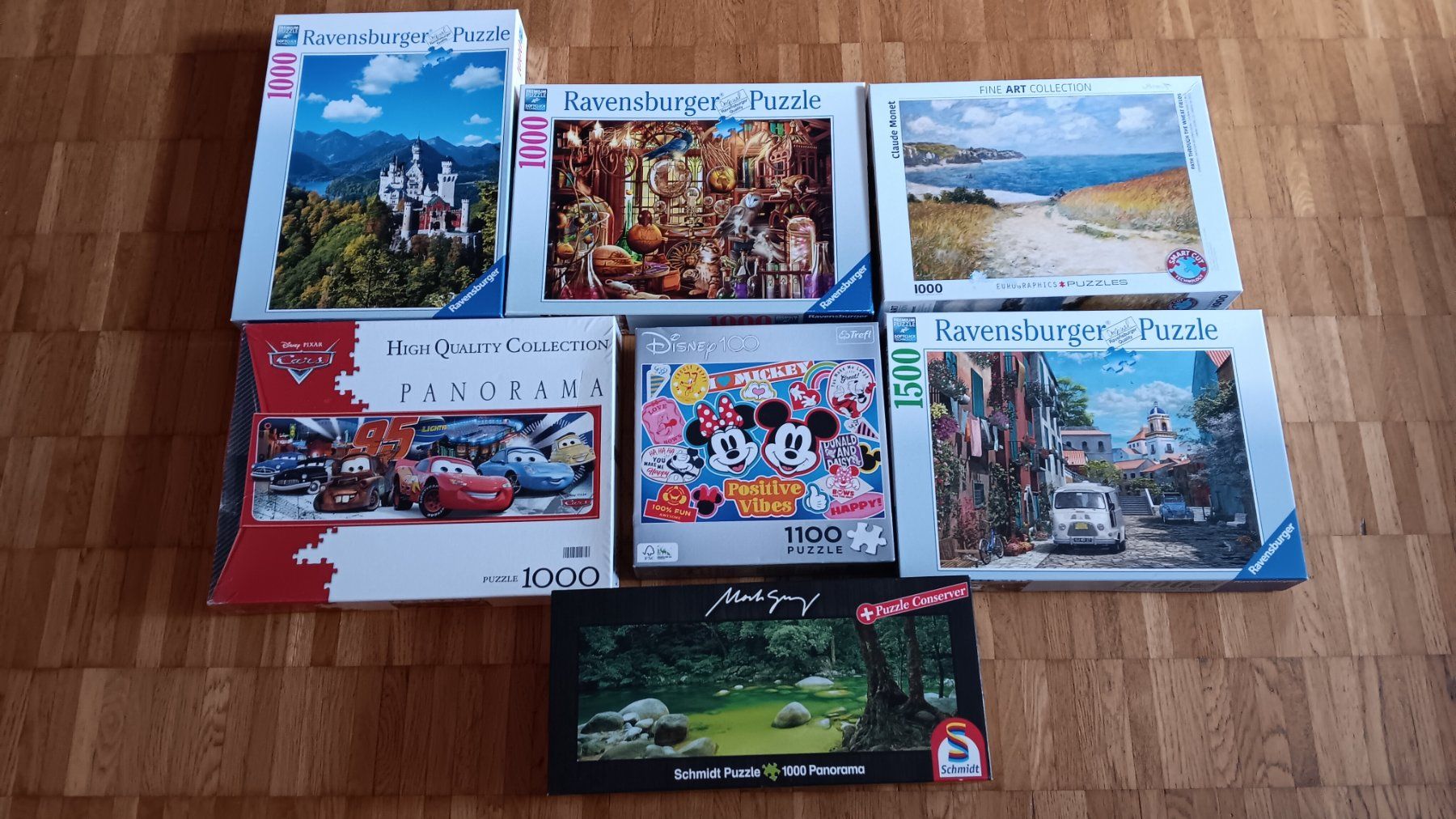 Ravensburger Puzzle: Lot Puzzle, Von 1000-1500 Teile – Usato da Dietikon venduto da Rabia