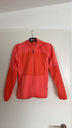 Dünne Mädchen Jacke in Koralle, Grösse 152