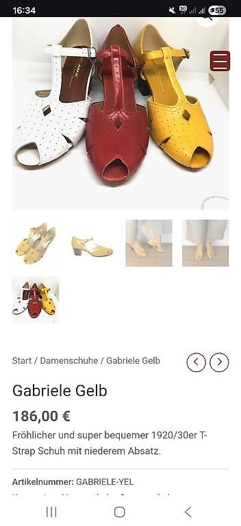 Scarpe da donna: Remix Retro Tanzschuhe Gr 38 – Usato da St.Gallen venduto da zauberfee16 2