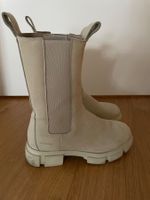 Leder Boots beige - Copenhagen