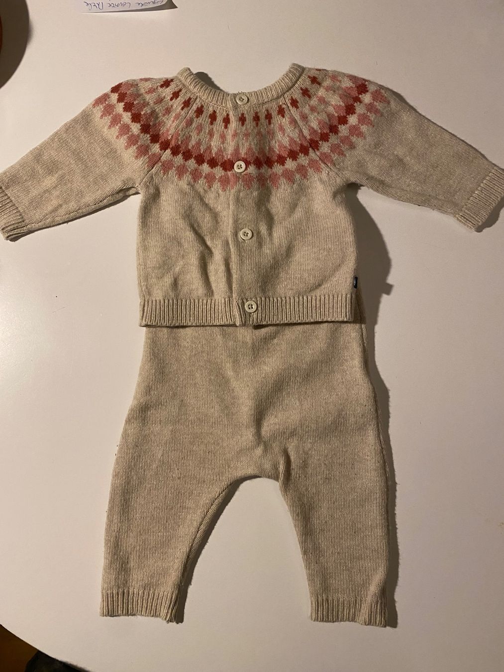 Petit Bateau Lotti & Set di vestiti: Petit bateau ensemble en laine – Usato da Vevey venduto da Vivi120