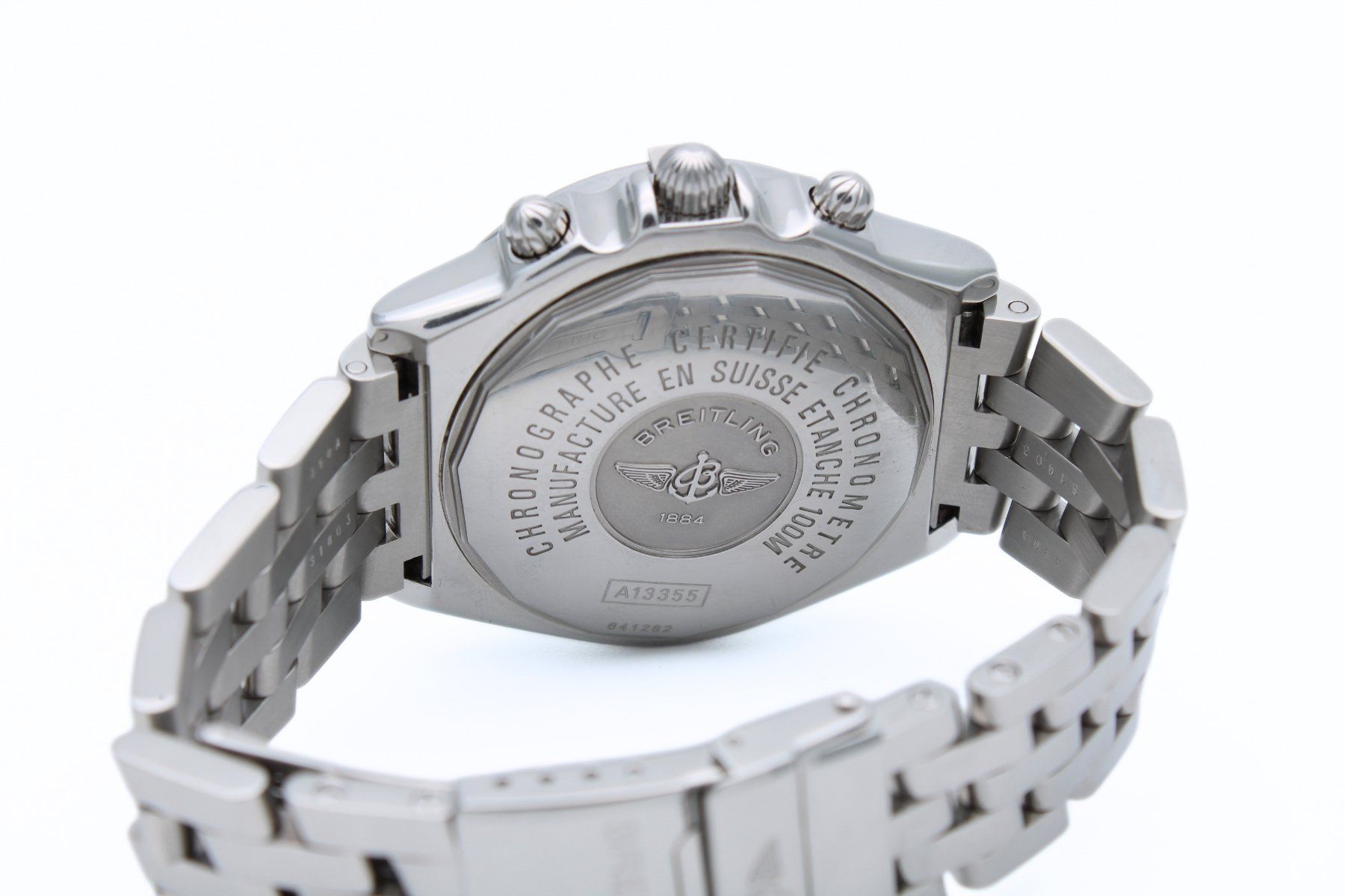 Breitling Orologi: Breitling Crosswind Chronograph Stahl Blue Dial A1335582 – Usato da Brüttisellen venduto da AlphaOmega05 6
