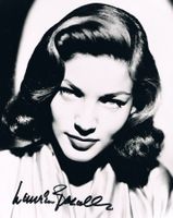 Lauren Bacall 1924-2014 Autogramm signiert Foto 20x25cm
