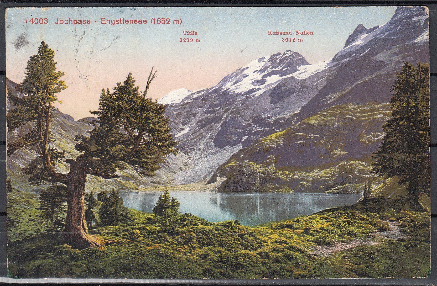 Cartes postales: Ak Jochpass engstlensee OW – D'occasion à Herrliberg par Lfrifda