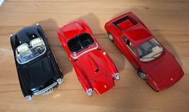 3 Bburago Modelle 1:18