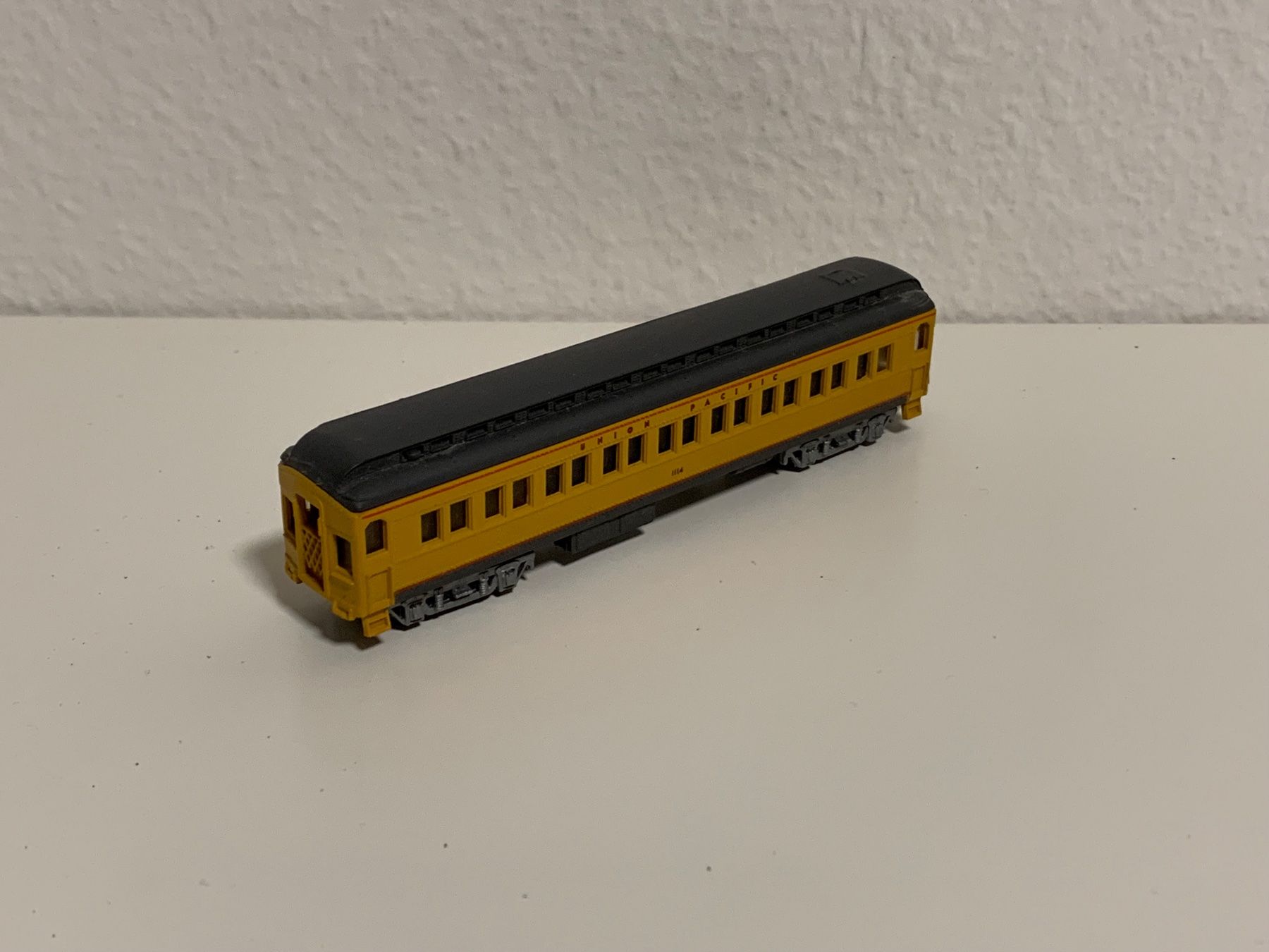 Modelleisenbahnen: Spur N US Union Pacific gelb – Defekt aus Neuenegg von Mazdanier 1