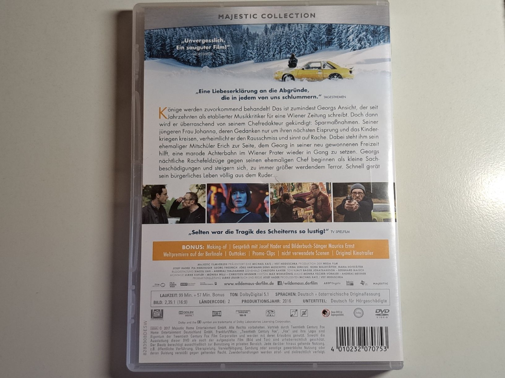 Tous les DVDs: WILDE MAUS - Josef Hader – D'occasion à Wichtrach par LuckyLuke69 1