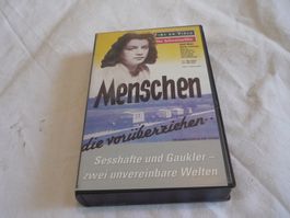 VHS Rar Kassette - Menschen die vorüberziehen - Ch Dialekt