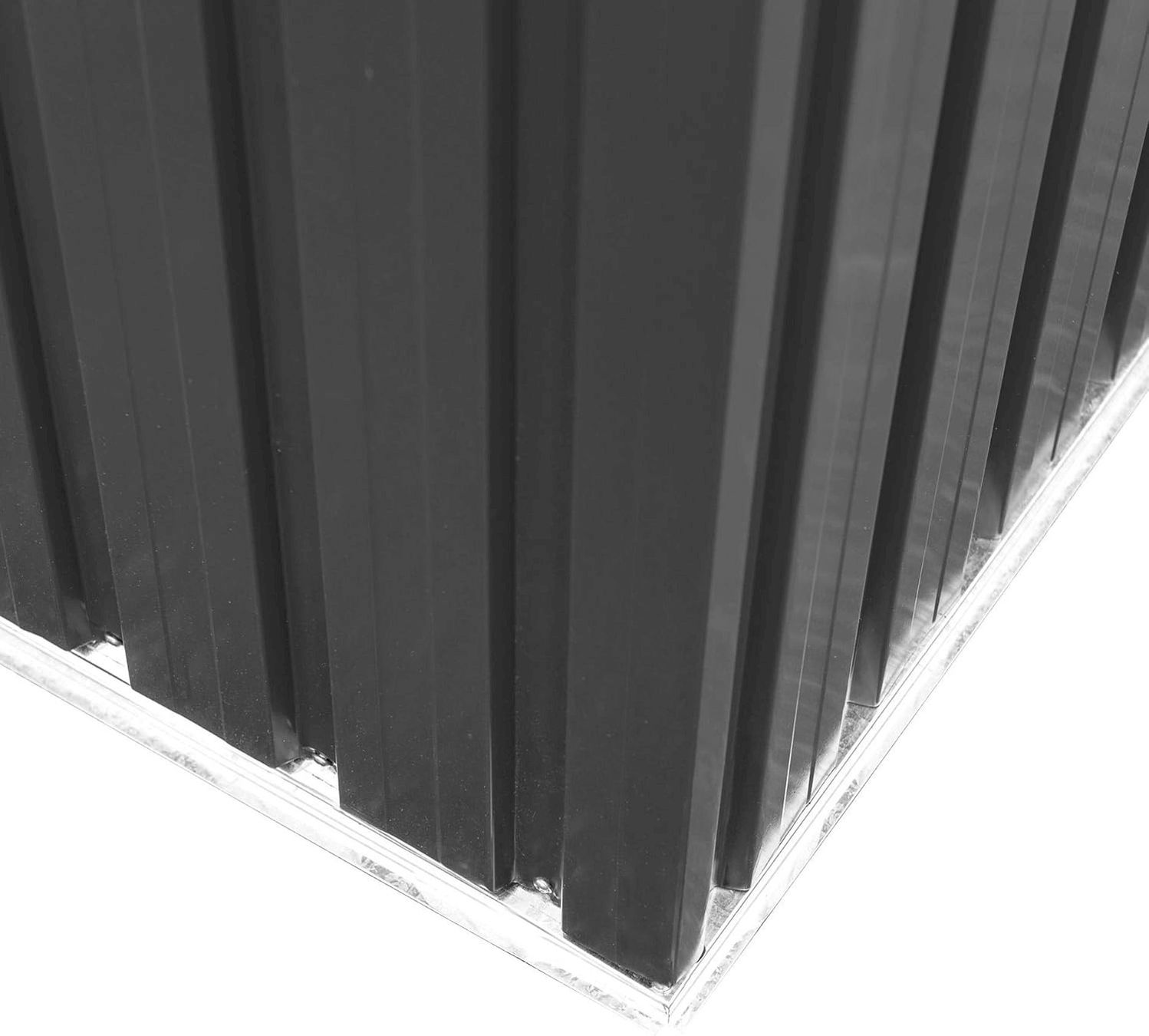 Gartenhäuser & Gewächshäuser: Metall Gerätehaus 204x132x185 anthrazit – Neu und originalverpackt aus Bottighofen von zaap 6