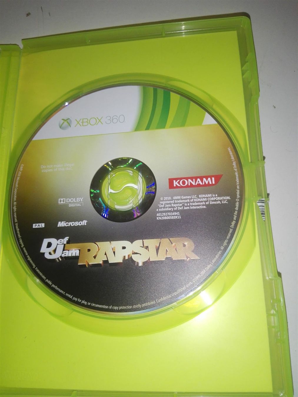 Microsoft Giochi: Def Jam Rapstar     (XBox-360) – Usato da St.Gallen venduto da elk2022 2