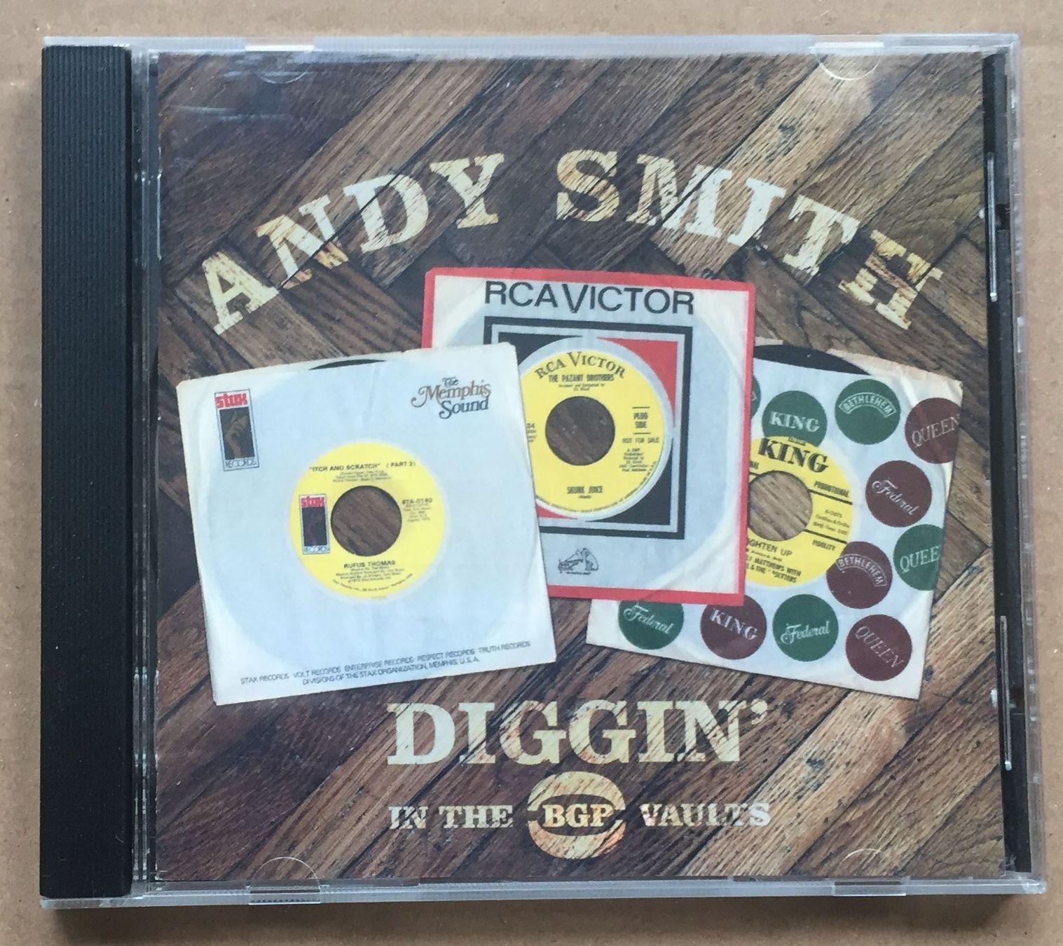 CD: Andy Smith Diggin' in The BGP Vaults Funk Soul Near Mint CD – Usato da Genève venduto da Cockattoo