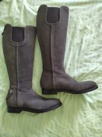Stiefel ALBERTO FASCIANI  Wildleder braun Gr. 37 neuwertig