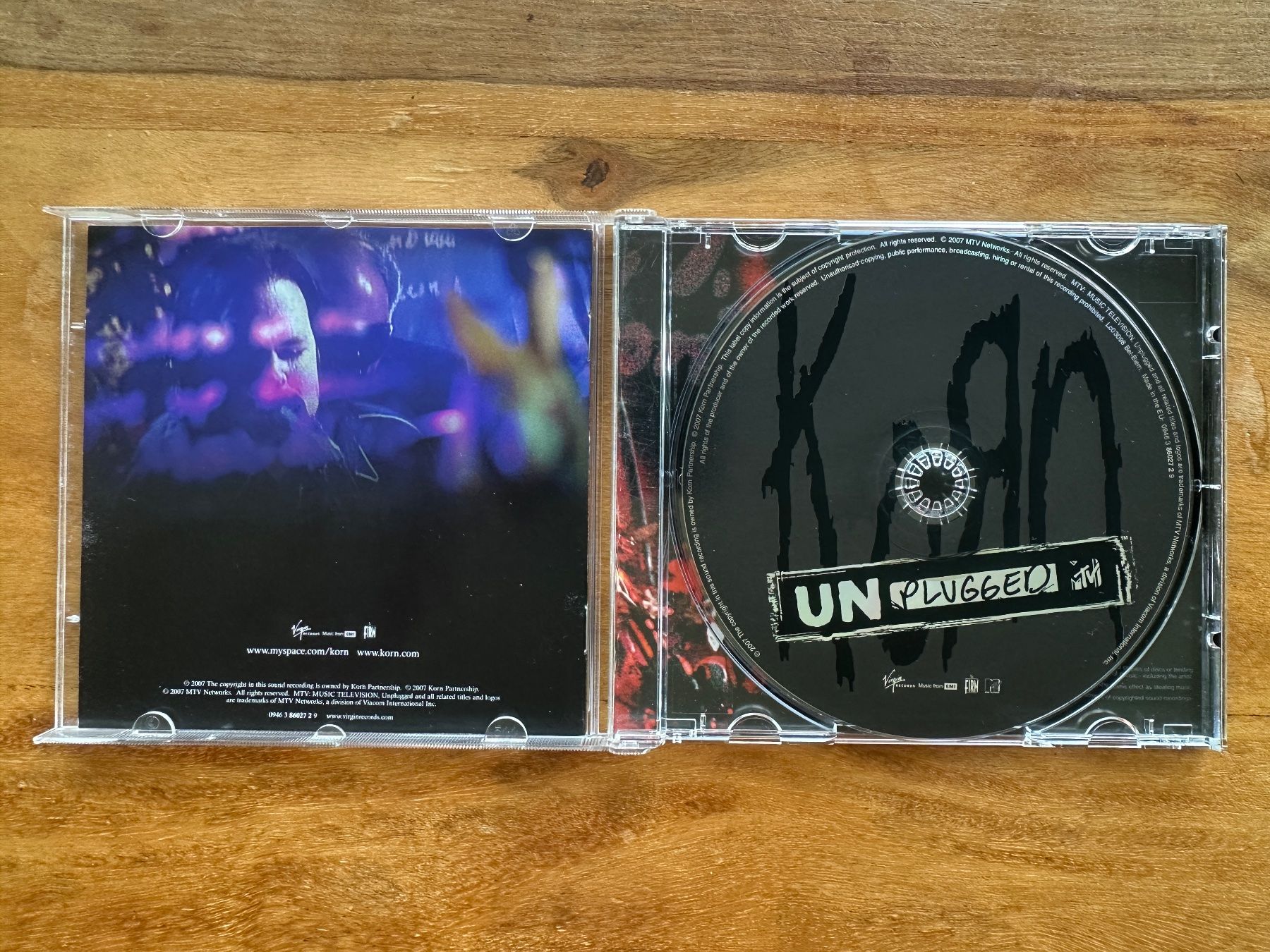CDs: Korn – MTV Unplugged – Gebraucht aus Horgen von flyingpenguin2000 1