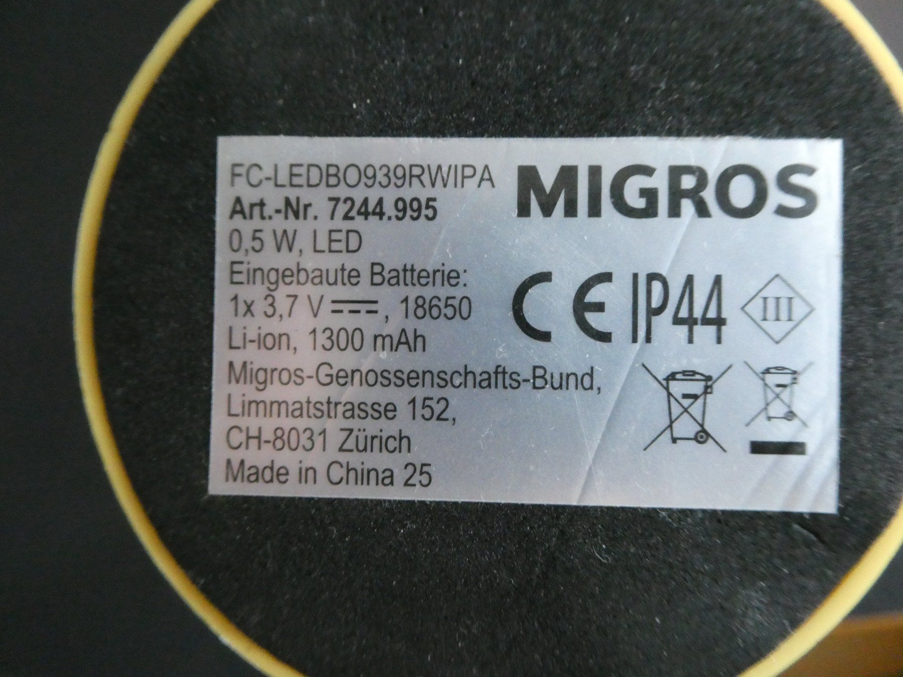 Migros Tutte le decorazioni: 2x LED Tischlampe mit USB-Anschluss – Nuovo (secondo la descrizione) da Zürich venduto da ursinas-shop 4