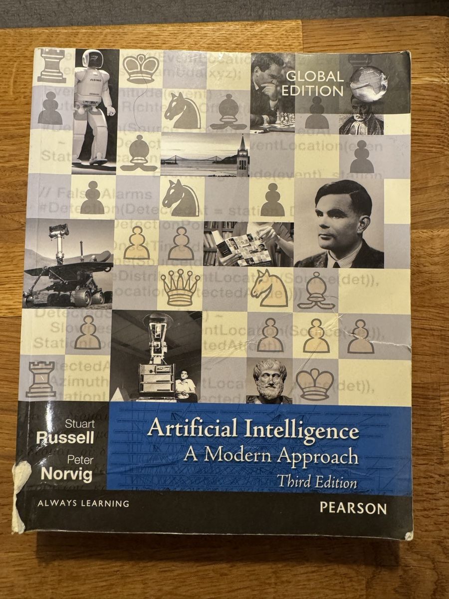 Bücher: Artificial Intelligence A Modern Approach Third Edition – Gebraucht aus Zürich von ambizio
