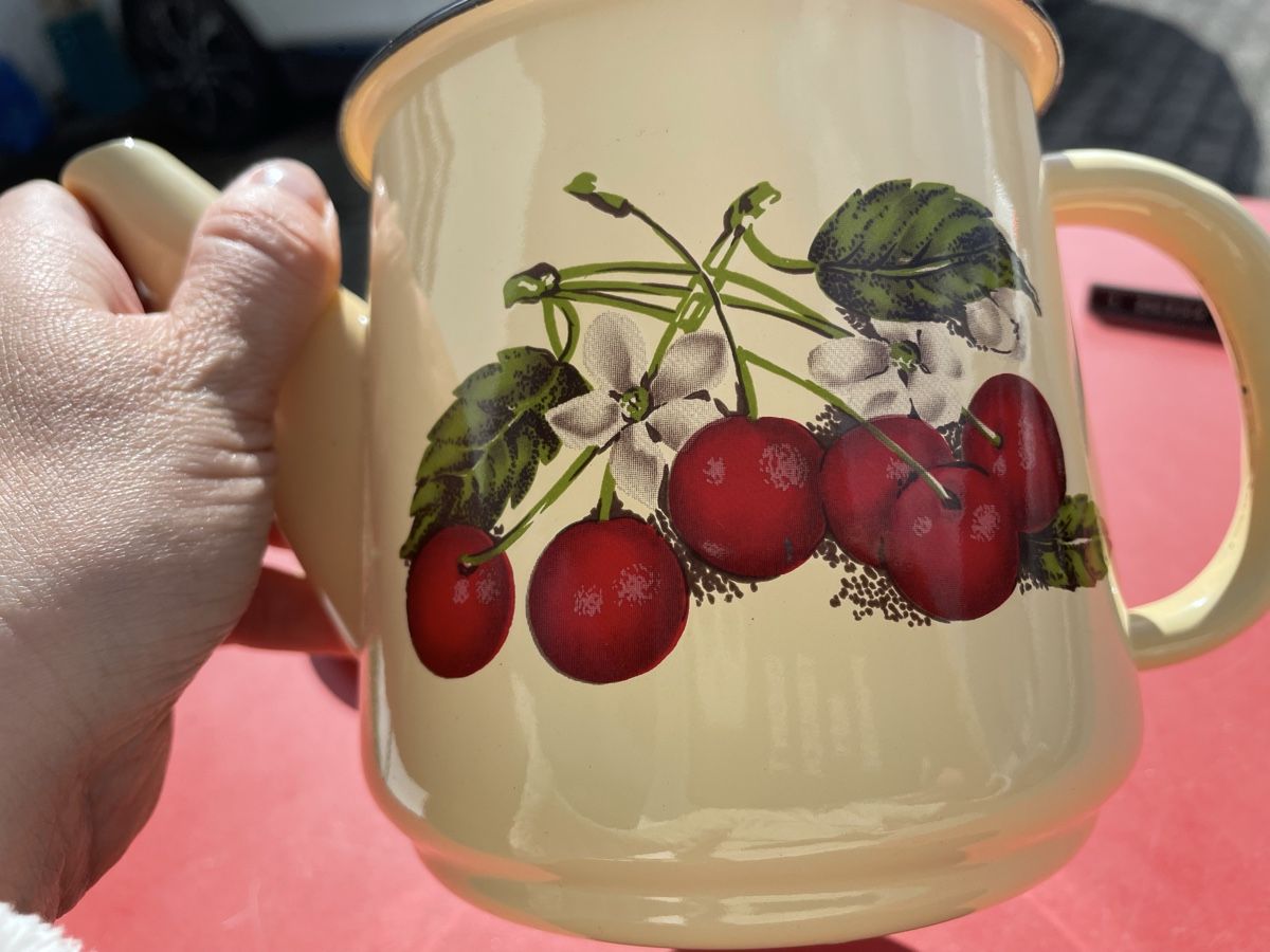 Teekannen: Vintage Kanne Emaille – Gebraucht aus Niederbüren von poschti 5