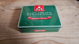 Memphis Tradition, leere Zigaretten-Dose aus Metall
