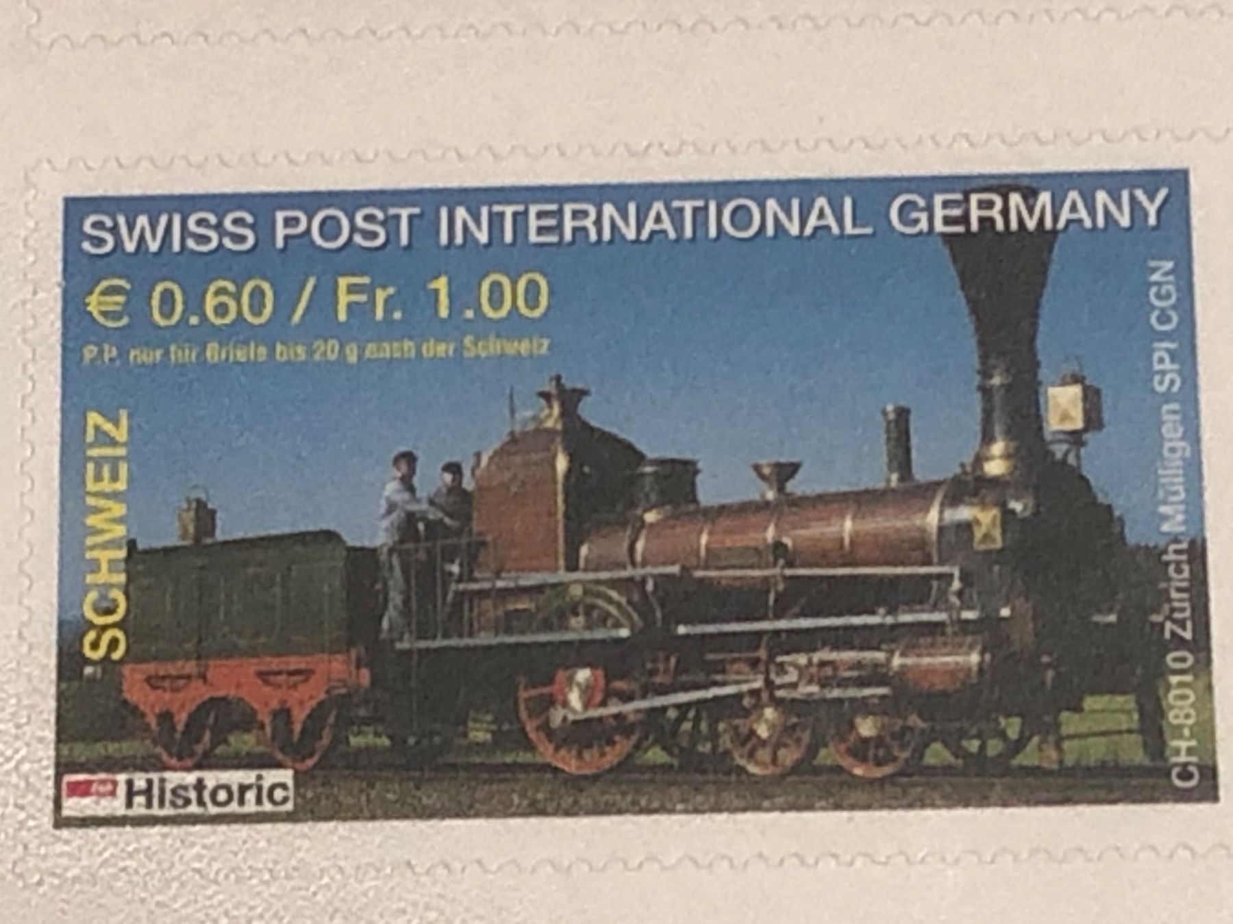 Alle Briefmarken: Verbotene Marken SWISS POST INTERNATIONAL Einzelmarken – Neu (gemäss Beschreibung) aus Lufingen von Rac0