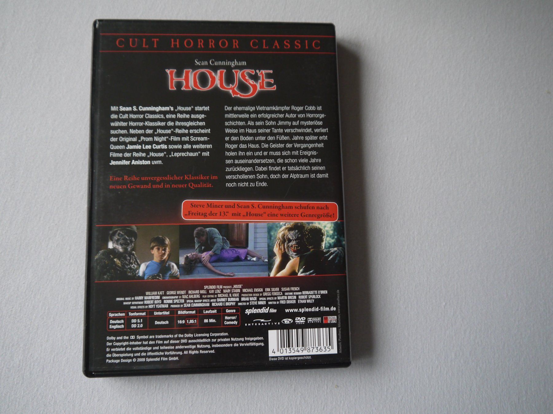 Tutti i DVDs: HOUSE 1(1985)- uncut – Usato da Hagendorn venduto da Blaf 1