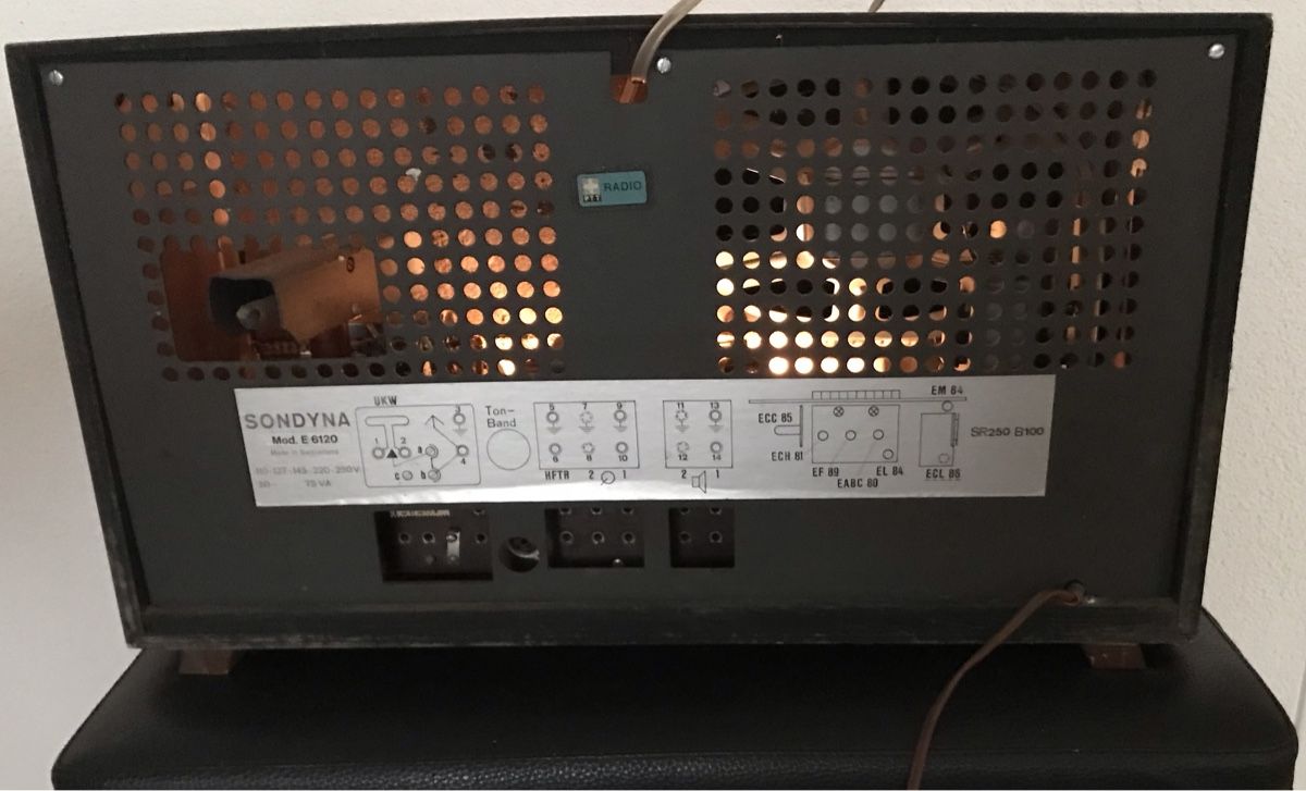 Radio: Radio Sondyna Model E 6120 – Usato da Burgdorf venduto da Blau4002 1