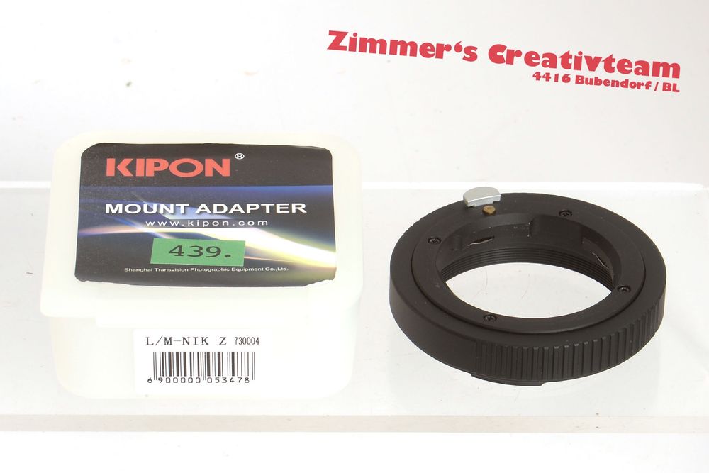 Kipon Adapter Für Leica Visio Auf MFT – Objektivadapter Für Manuelle Nutzung