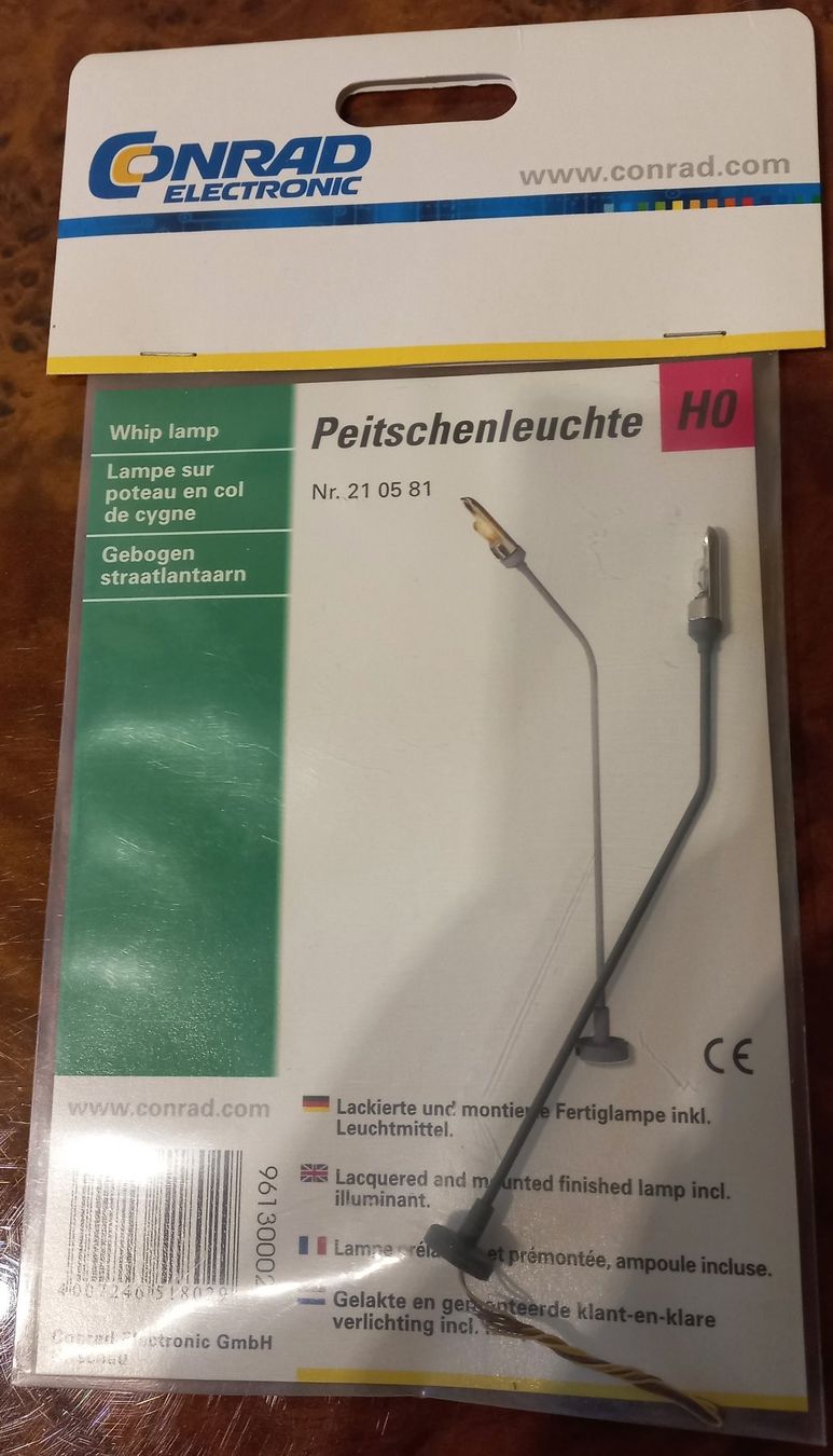 Modellini di ferrovie: Lampadaire simple – Nuovo e nell'imballaggio originale da Bofflens venduto da Ptitphilou