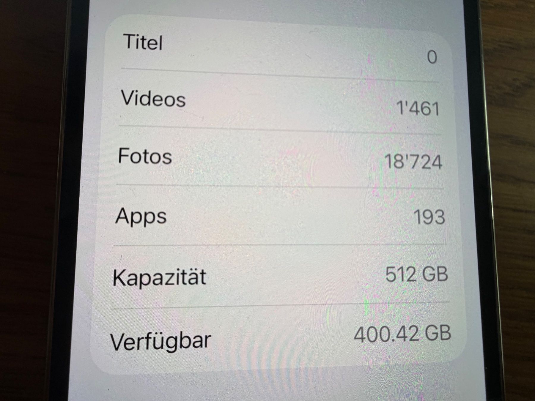 Apple Telefoni cellulari / Smartphones: iPhone 13 Pro 512 GB inkl. Ladekabel – Usato da Frauenfeld venduto da Flomarket 3