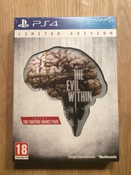 Sony Spiele: The Evil Within PS4 Limited Edition NEU – Neu und originalverpackt aus Kestenholz von Inna09