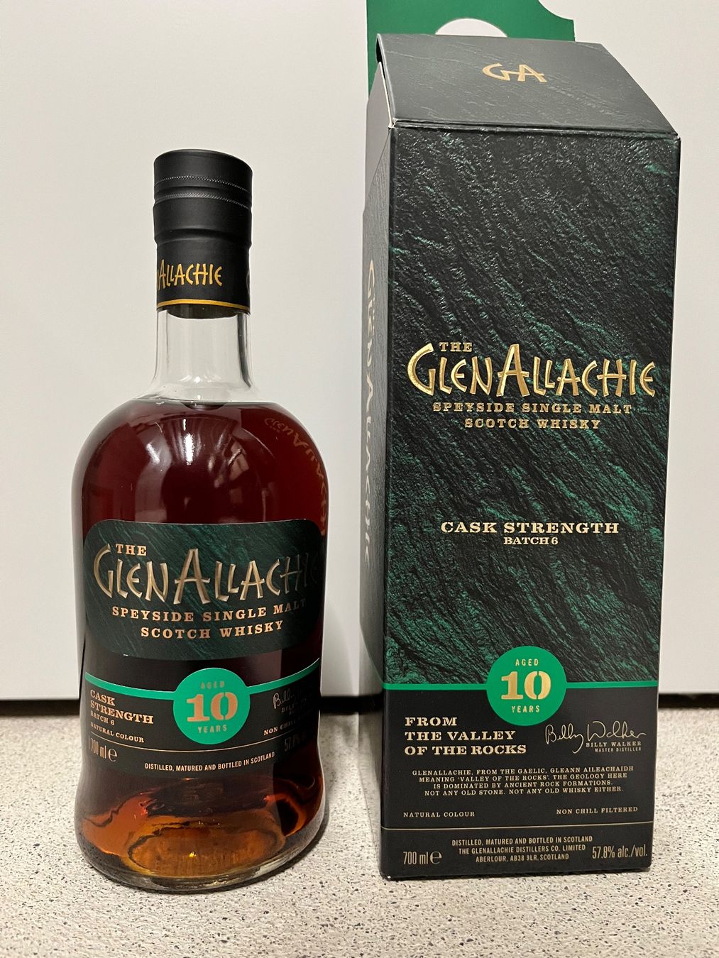 Spirituosen: GlenAllachie 10yo CS Batch 6 – Neu und originalverpackt aus Mönchaltorf von Drammer